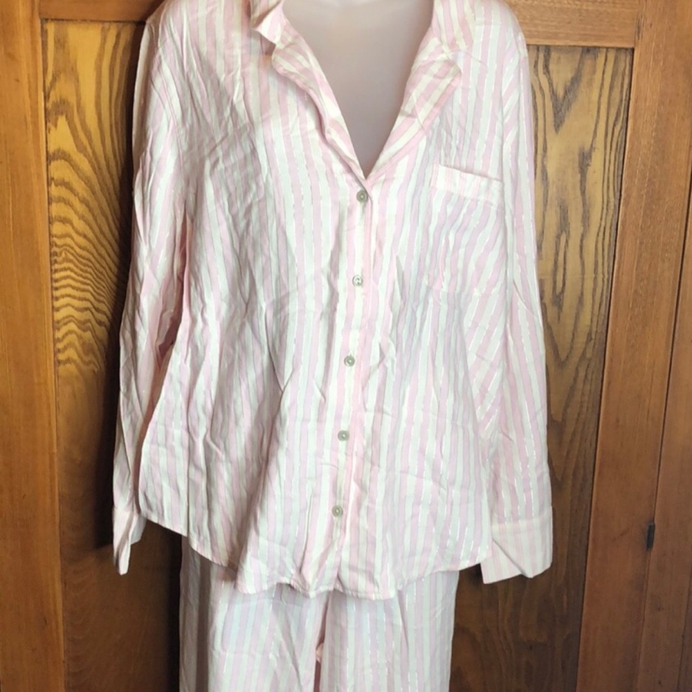 Victoria Secret 2 piece  pajama set XL Tall NWT